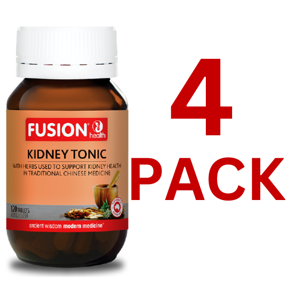 Fusion Health - Kidney Tonic 120 Tablets - 4 Pack at $47.90 each