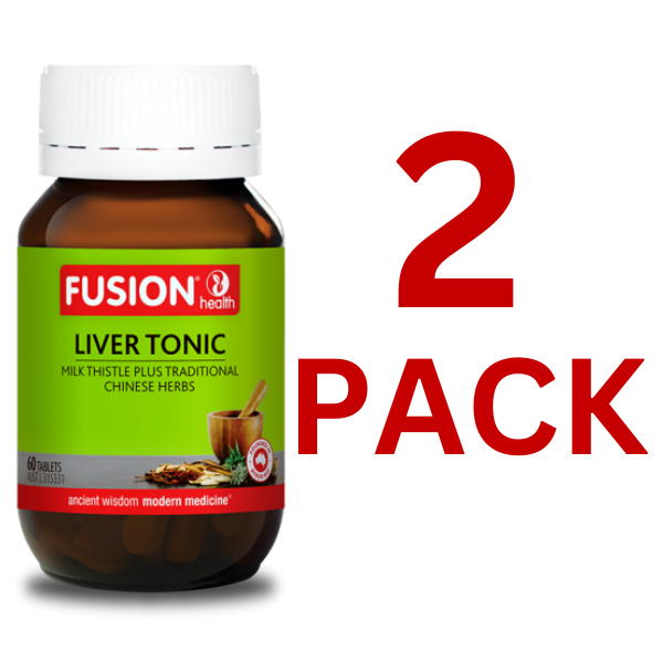 Fusion Health - Liver Tonic 60 Tablets - 2 Pack at $33.30 each