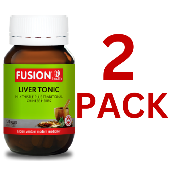 Fusion Health - Liver Tonic 120 Tablets - 2 Pack at $48.40 each