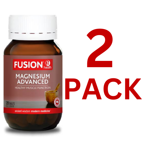 Fusion Health - Magnesium Advanced 120 Tablets - 2 Pack at $29.50 each