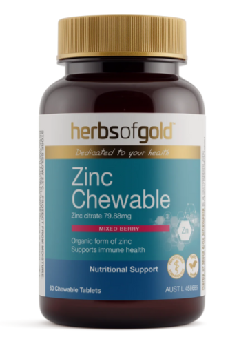 Herbs of Gold - Zinc Chewable