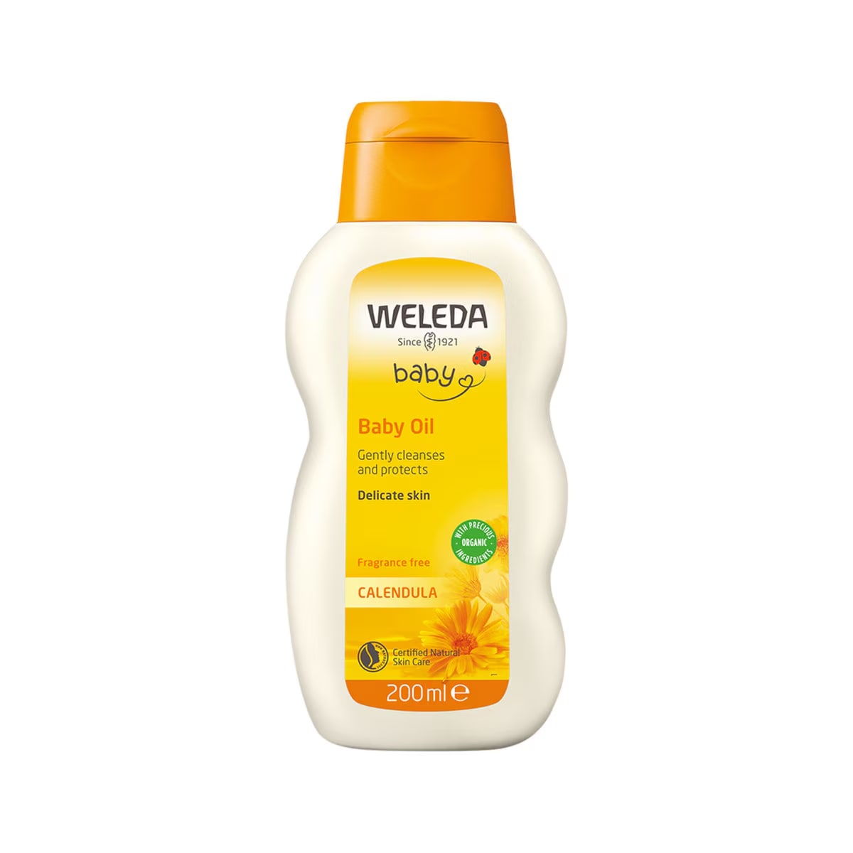 Weleda - Baby Organic Baby Oil Calendula Fragrance Free