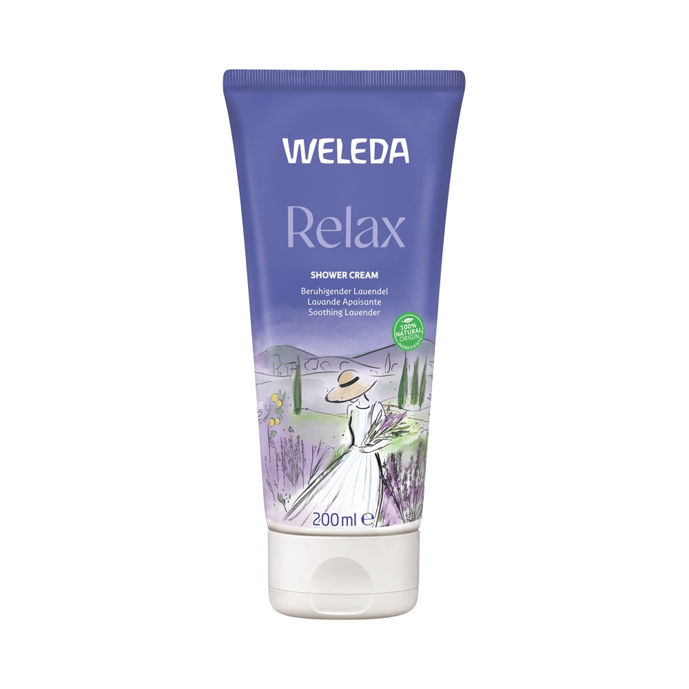 Weleda Aroma Shower Gel Relax (Lavender + Bergamot + Vetiver)