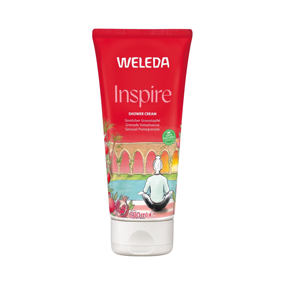 Weleda Creamy Body Wash Inspire - Pomegranate