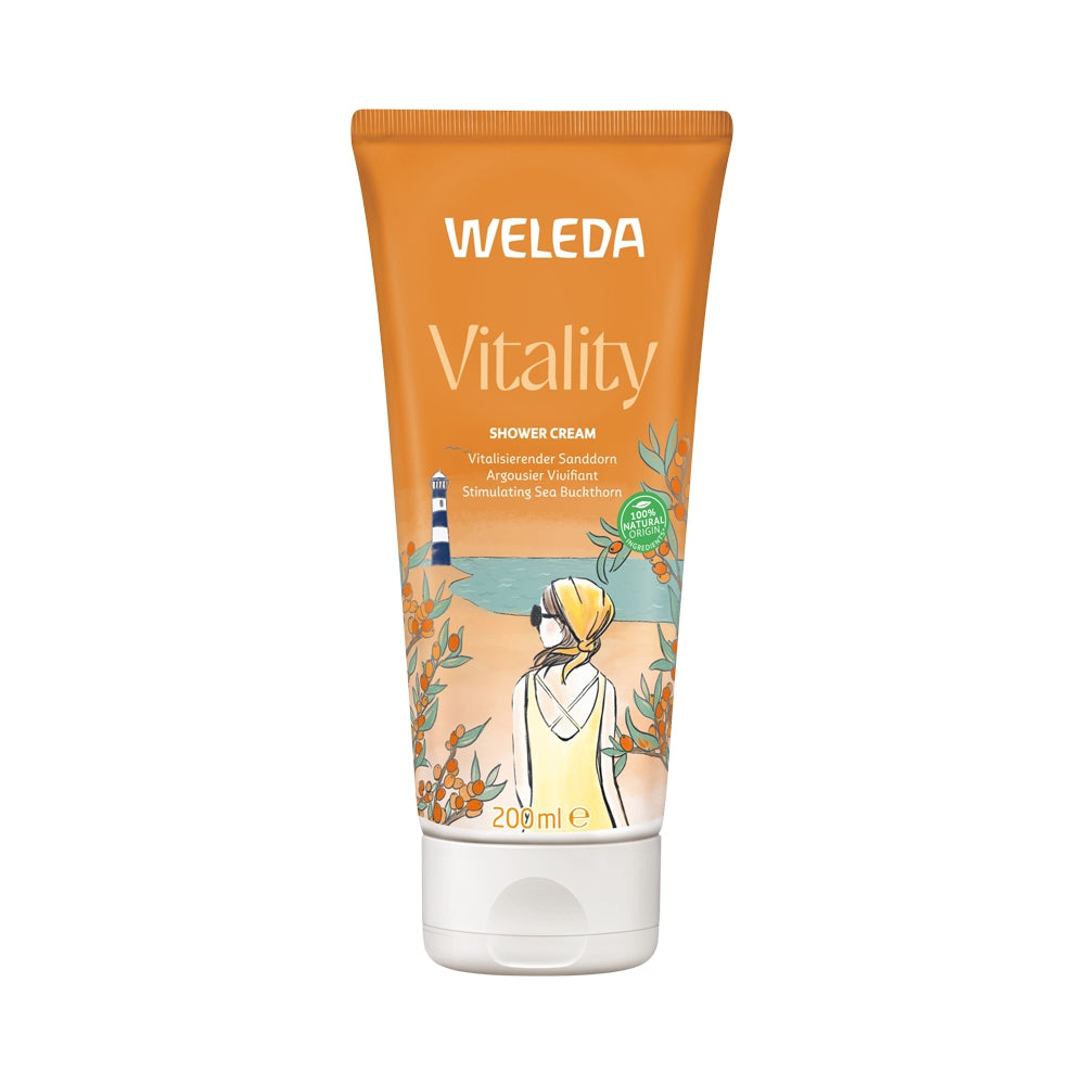 Weleda Vitality Shower Cream - Sea Buckthorn