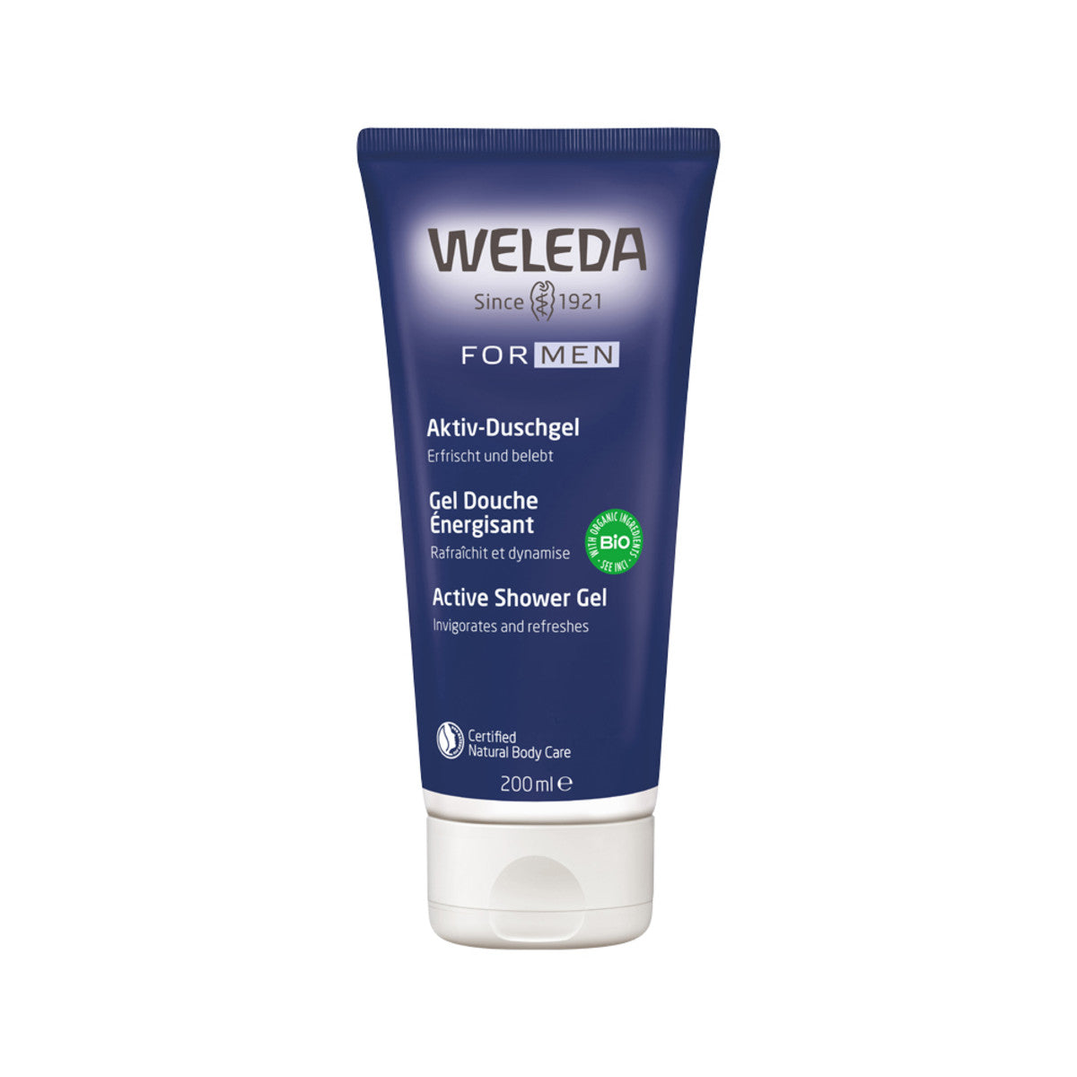 Weleda - For Men Active Fresh Invigorating Shower Gel