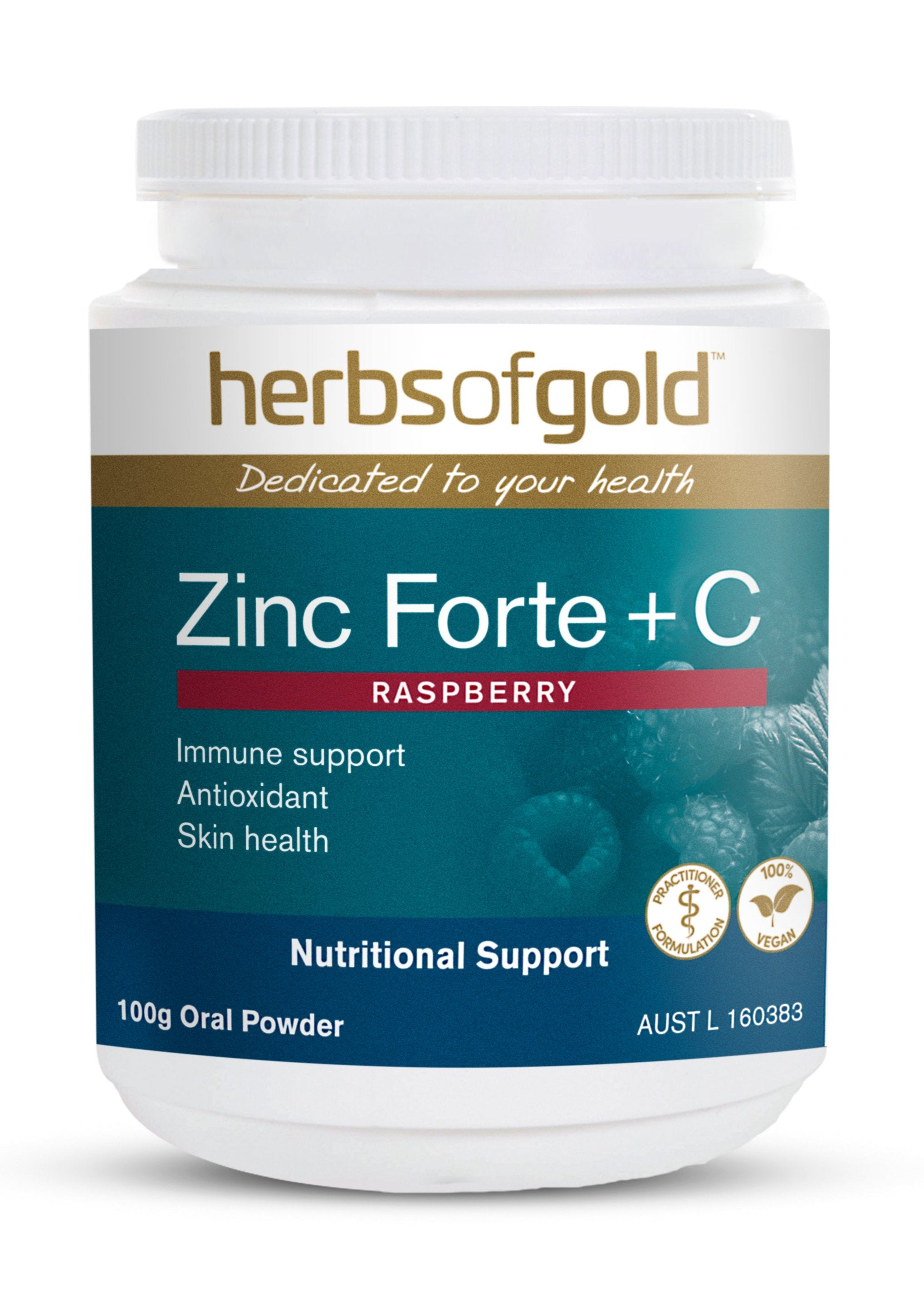 Herbs of Gold - Zinc Forte + C