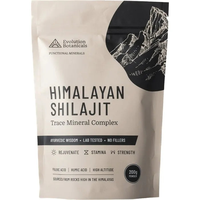 Evolution Botanicals - Himalayan Shilajit Trace Mineral Complex 200g Powder