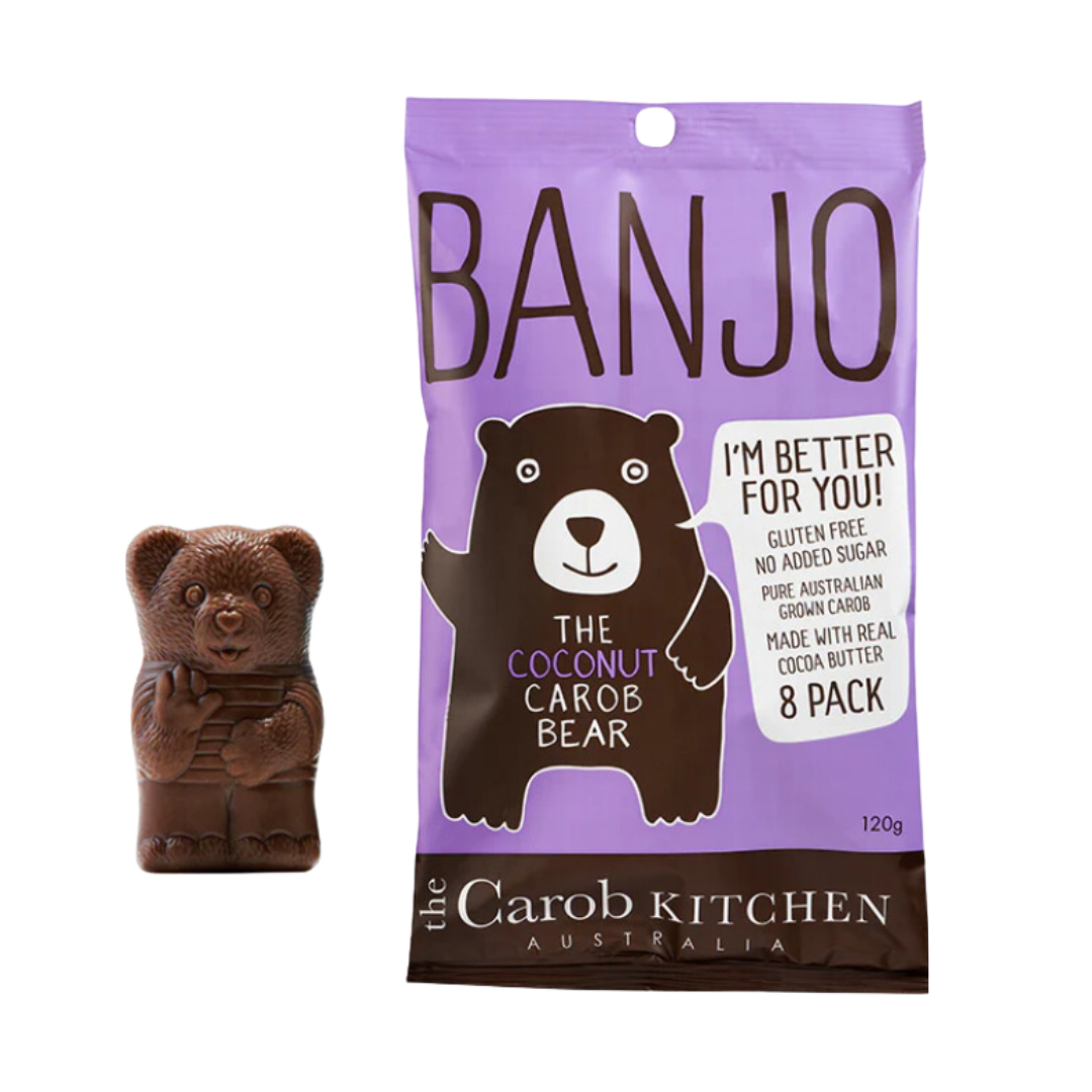 The Carob Kitchen - Banjo Bar Carob Coconut