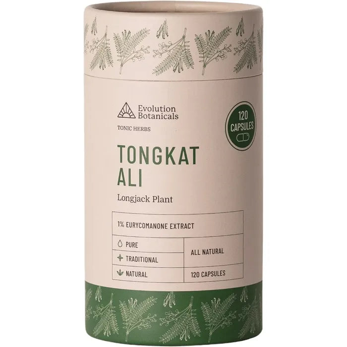 Evolution Botanicals - Tongkat Ali Longjack Plant 120 Capsules