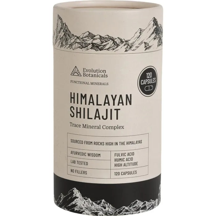 Evolution Botanicals - Himalayan Shilajit Trace Mineral Complex 120 Capsules
