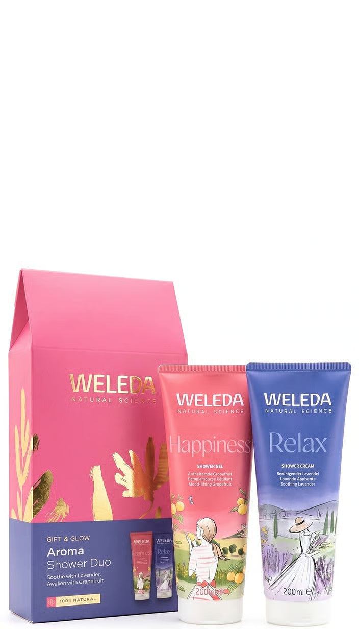 Weleda Gift & Glow Aroma Shower Duo Set
