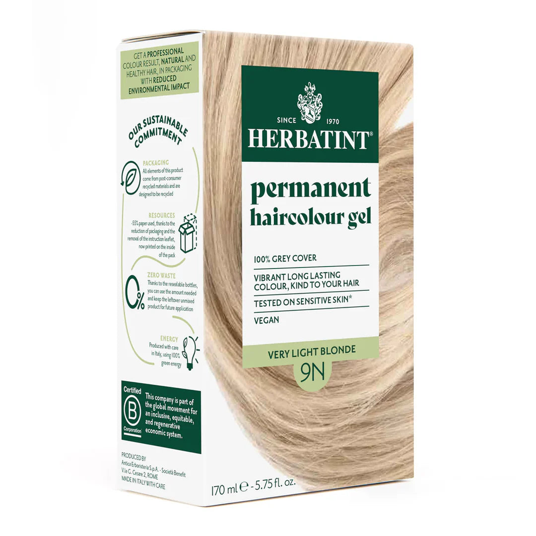 Herbatint - Permanent Haircolor Gel (9N Very Light Blonde)