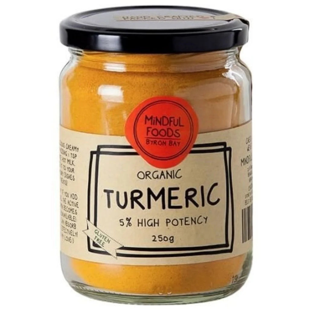 Mindful Foods Organic High Potency Turmeric 5% 300g