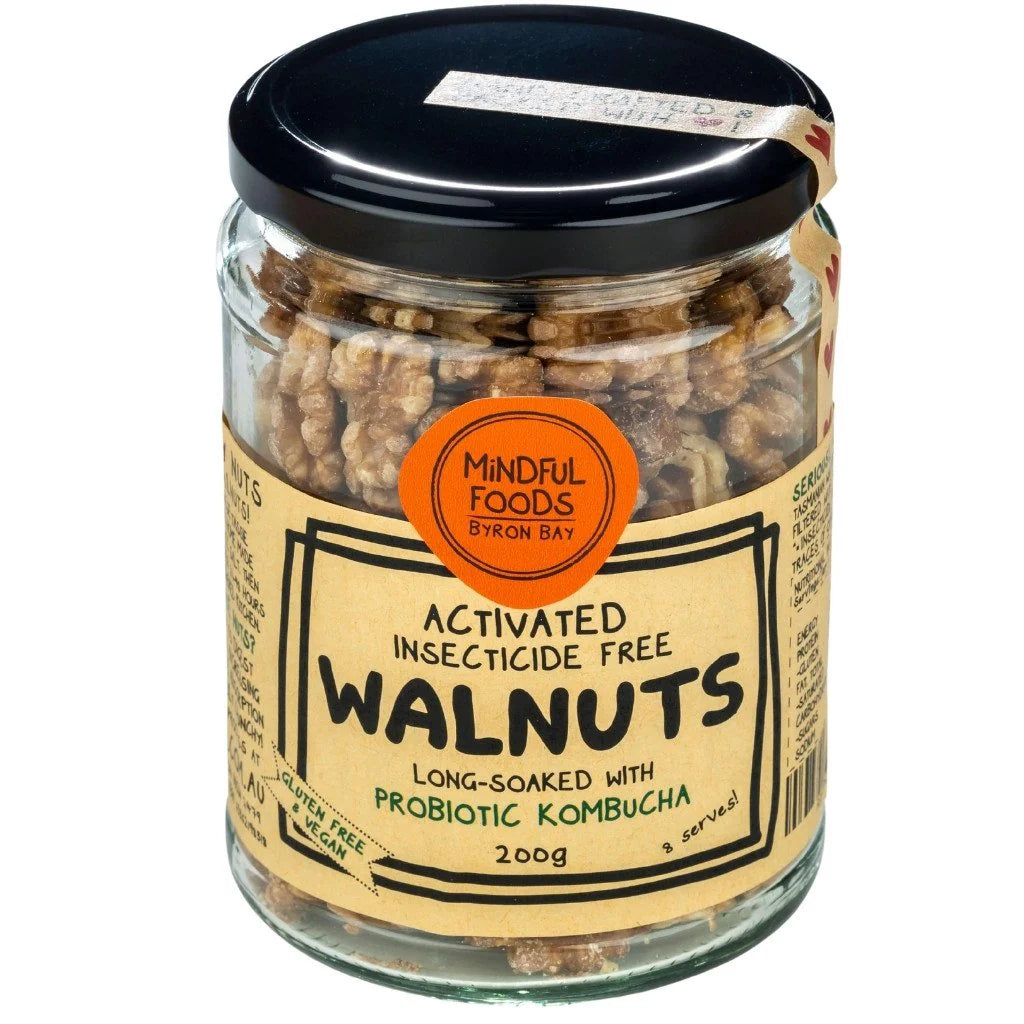 Mindful Foods Walnuts Organic & Activated 200g