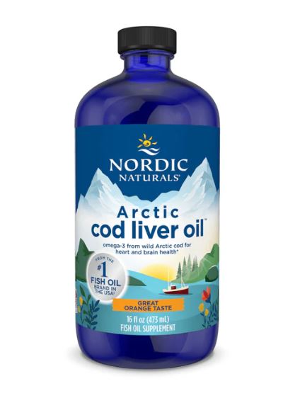 Nordic Naturals Artic Cod Liver Oil Orange 237ML