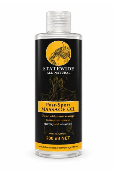 STATEWIDE POST SPORT MASSAGE OIL 200ML