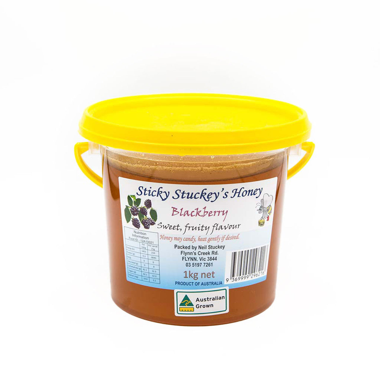 Sticky Stuckey's Honey - Pure Australian Honey (Assorted Varieties) 1kg