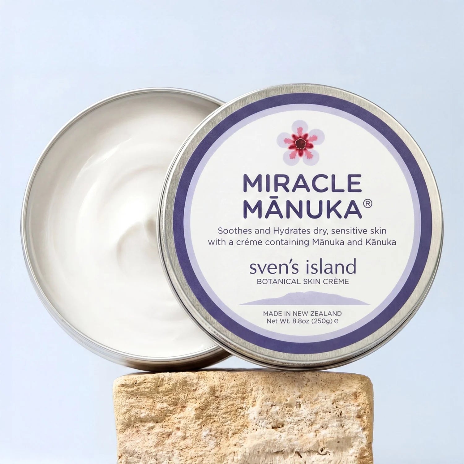 Sven's Island Miracle Manuka Daily Defence Cream for Dry, Itchy Skin – 250g