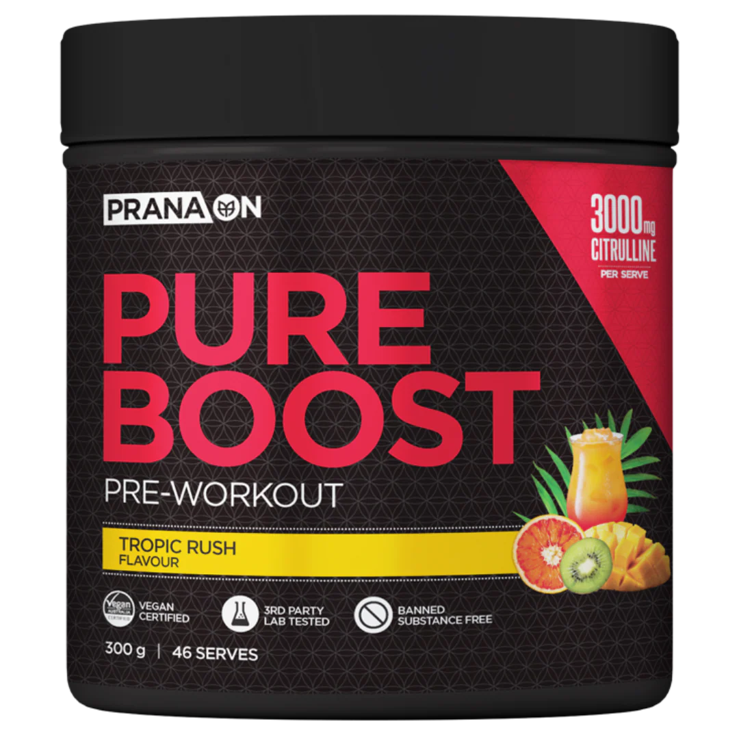 Prana On - Pure Boost Pre Workout Tropic Rush 300g