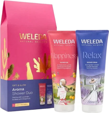 Weleda Gift & Glow Aroma Shower Duo Set