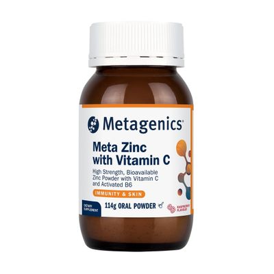 Metagenics - Meta Zinc With Vitamin C Raspberry