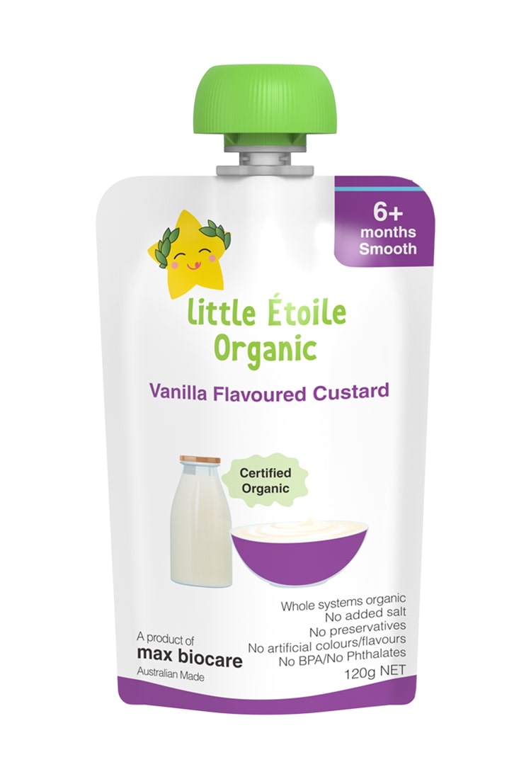 Little Etoile Organic - Vanilla Flavoured Custard
