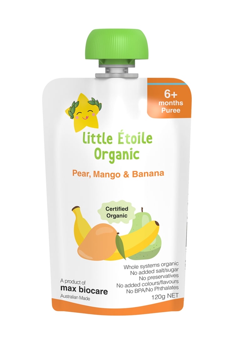 Little Etoile Organic - Pear, Mango & Banana Puree