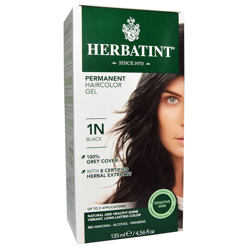 Herbatint - Permanent Haircolor Gel (1N - Black)