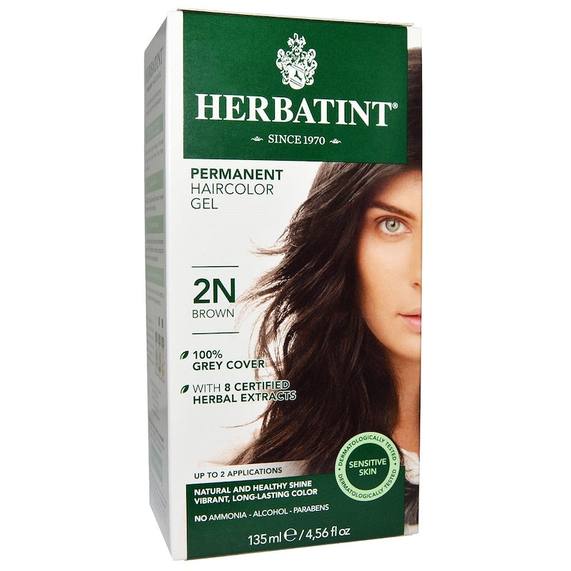 Herbatint - Permanent Haircolor Gel (2N - Brown)