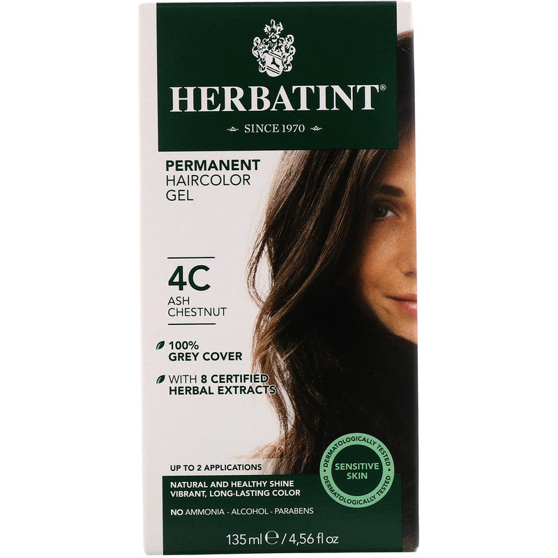 Herbatint - Permanent Haircolor Gel (4C - Ash Chestnut)
