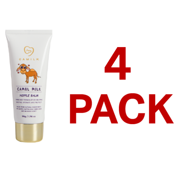 Camilk - Camel Milk Nipple Balm + Manuka Honey (50g) (4 Pack)