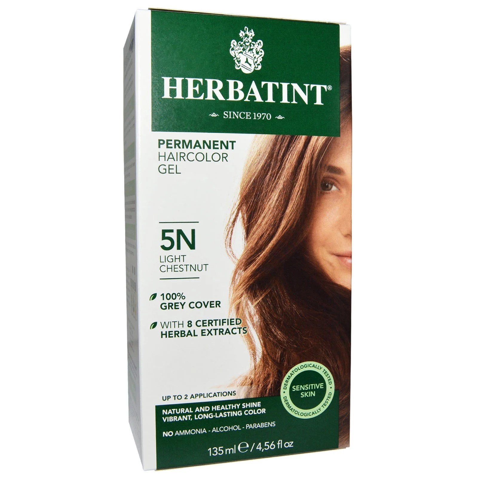 Herbatint - Permanent Haircolor Gel (5N - Light Chestnut)
