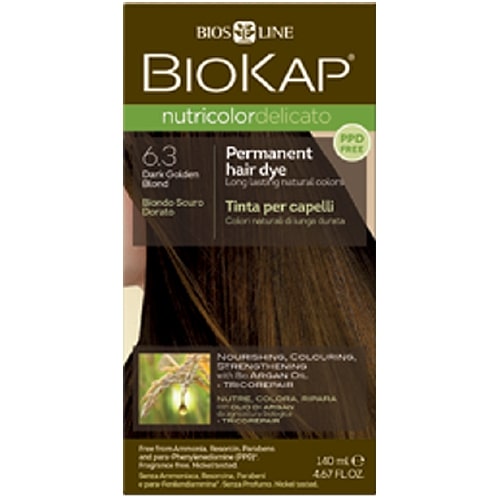 BioKap - Nutricolor Delicato (6.3 Dark Golden Blond)