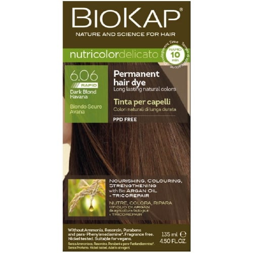 BioKap - Nutricolor Delicato Rapid (6.06 Dark Blond Havana)