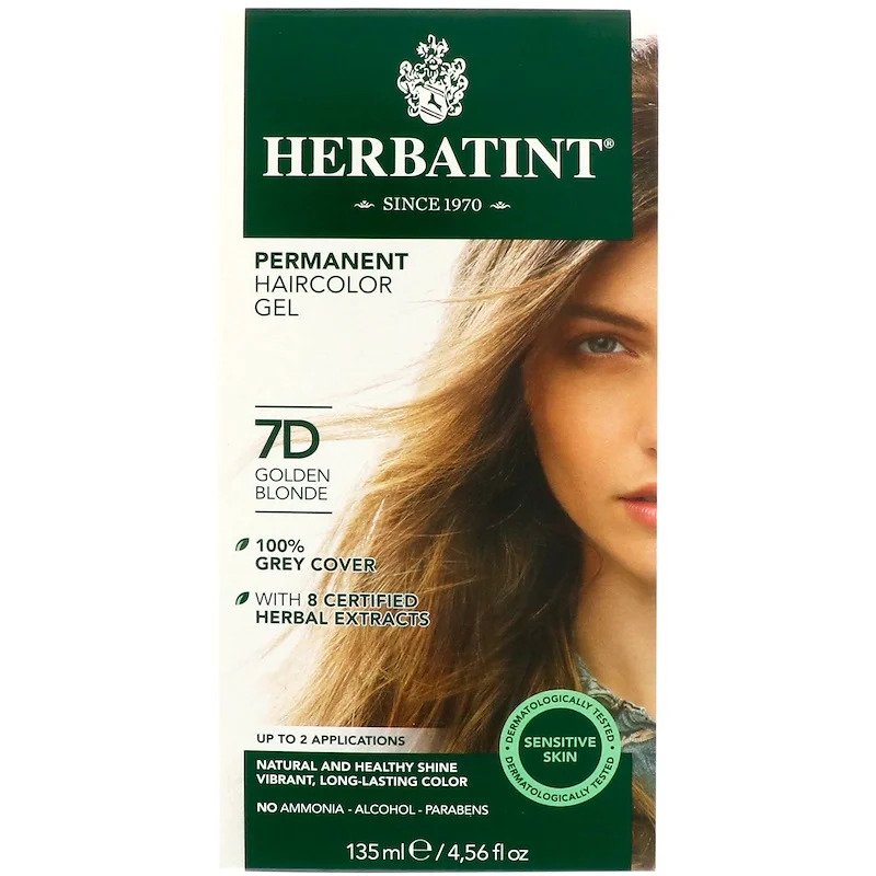 Herbatint - Permanent Haircolor Gel (7D - Golden Blonde)