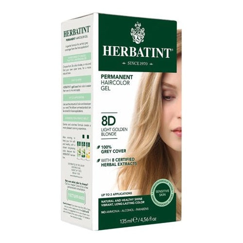 Herbatint - Permanent Haircolor Gel (8D - Light Golden Blonde)