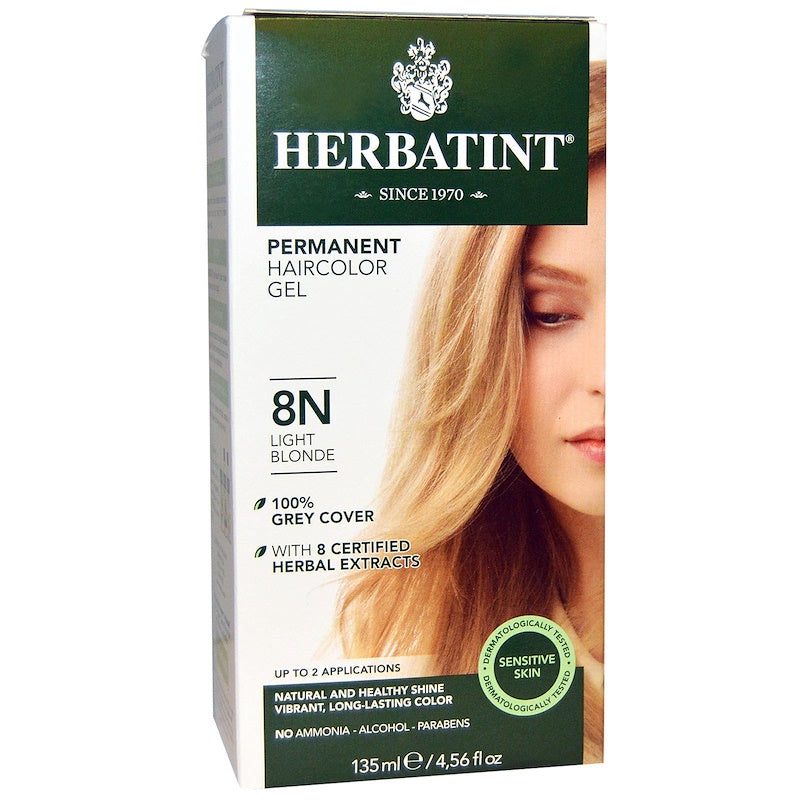 Herbatint - Permanent Haircolor Gel (8N - Light Blonde)