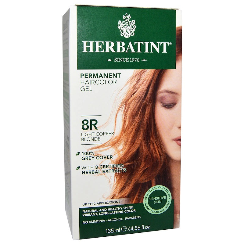 Herbatint - Permanent Haircolor Gel (8R - Light Copper Blonde)