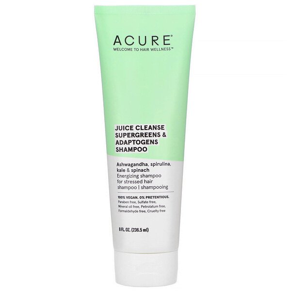 Acure - Juice Cleanse Supergreens & Adaptogens Shampoo