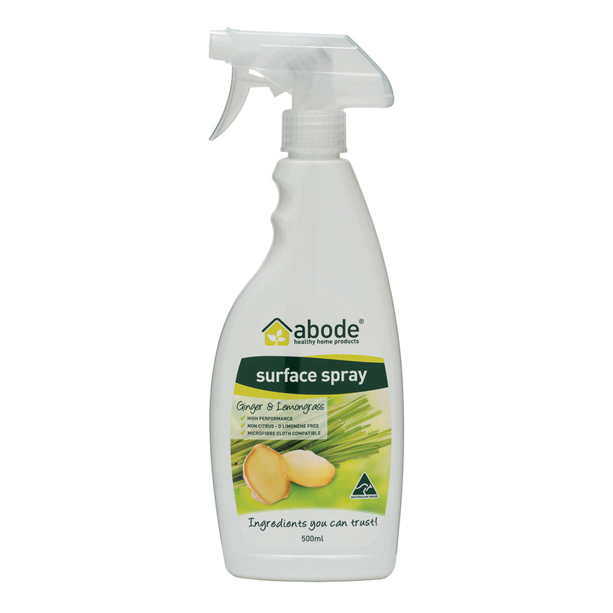 Abode - Surface Spray (Ginger & Lemongrass)