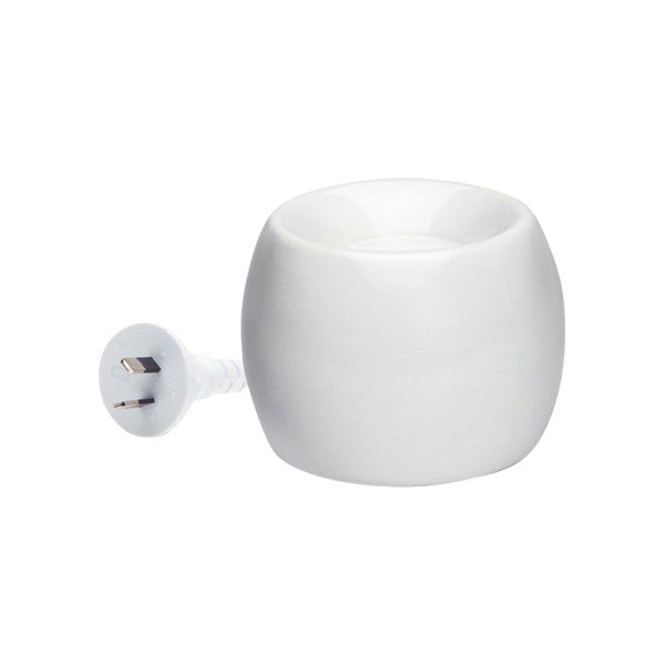 Aromamatic - 2inOne Electric Vaporiser (Essential Oil & Wax Melt) Coral Shape White