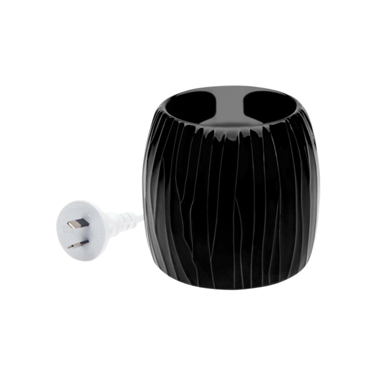 Aromamatic - Wax Melt Electric Warmer Black Textured (suitable for Wax Melts & Essential Oils)