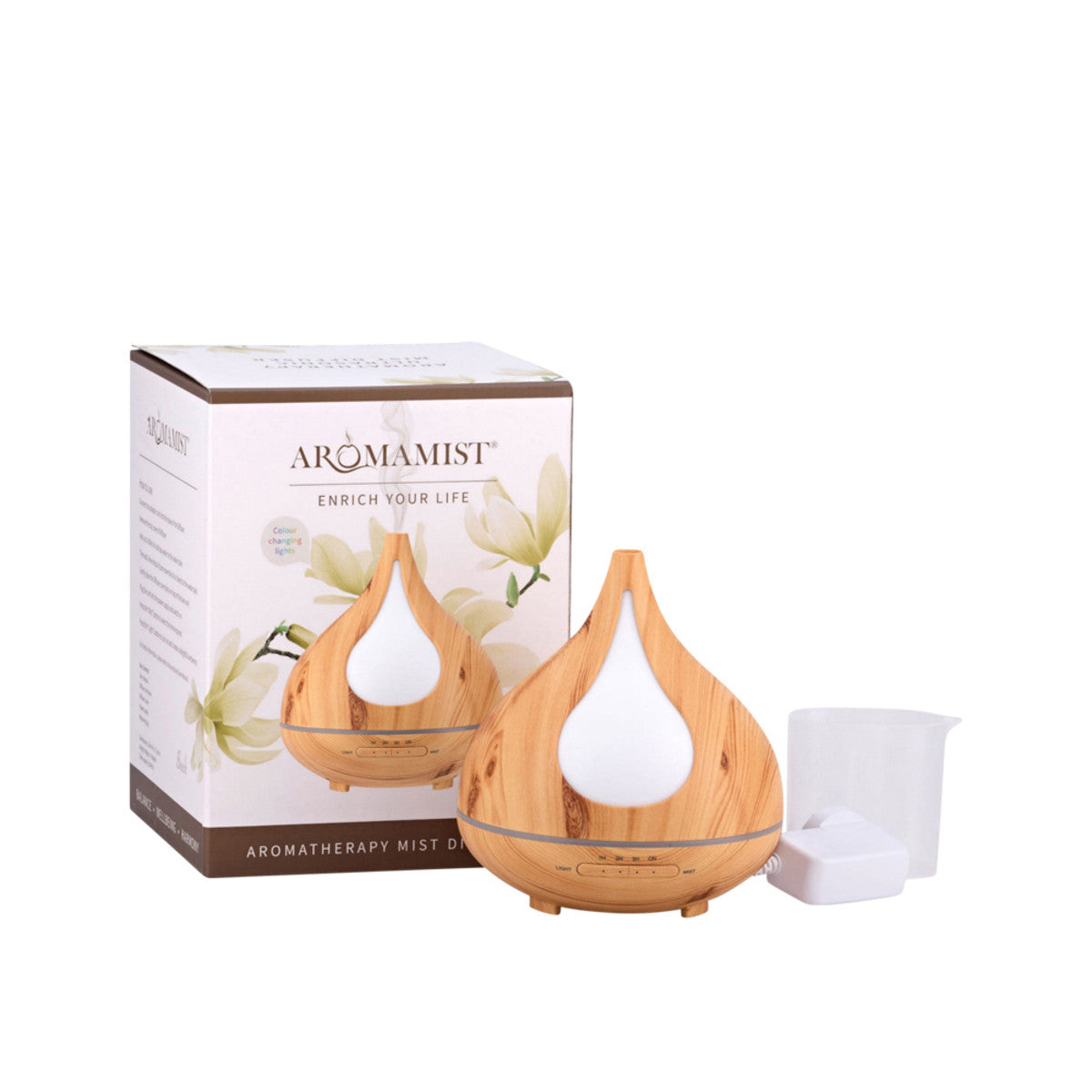 Aromamatic - Ultrasonic Mist Woodgrain Diffuser Beech
