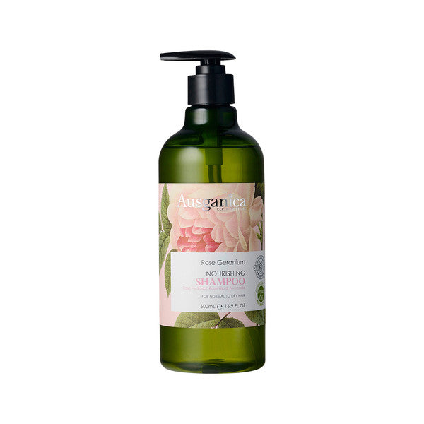 Ausganica - Rose Geranium Nourishing Shampoo