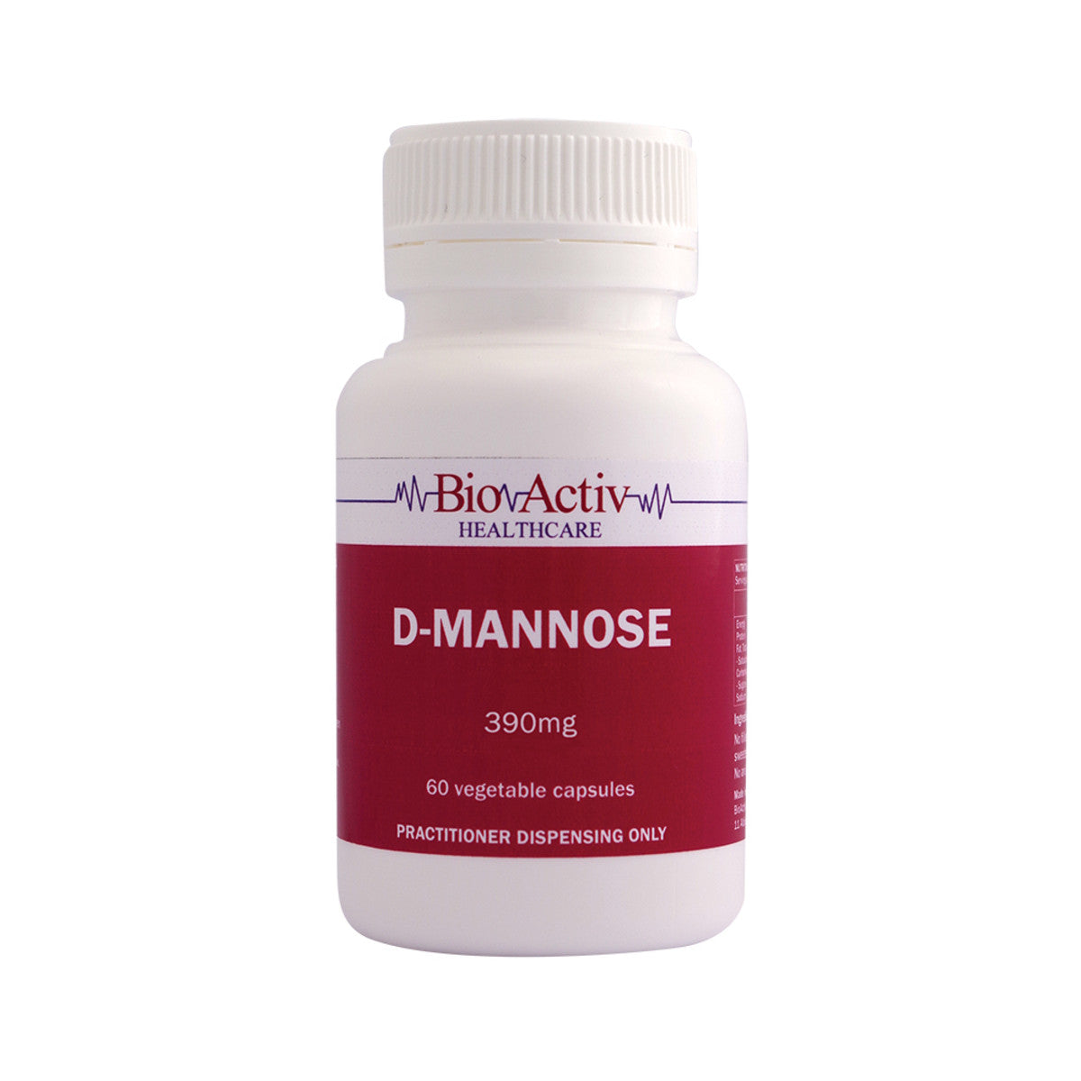 BioActiv Healthcare - D Mannose 390mg