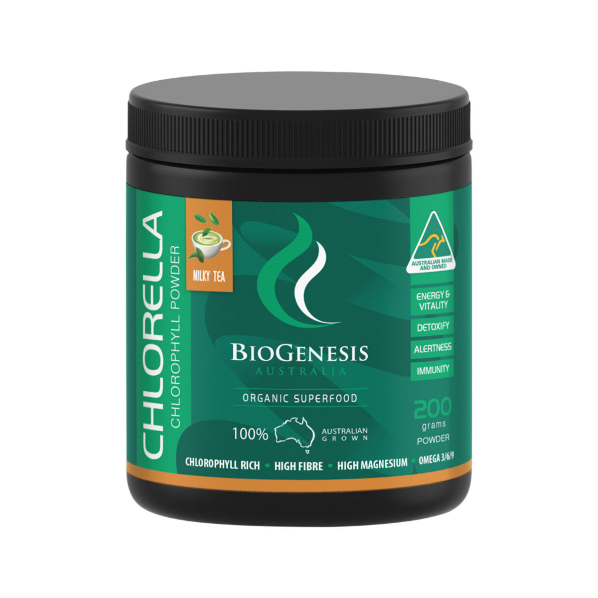 BioGenesis - Chlorella Milky Tea Powder