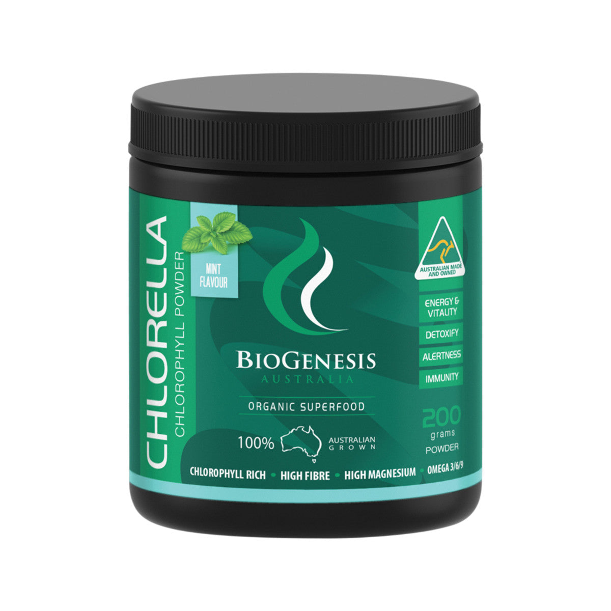 BioGenesis - Chlorella Mint Powder