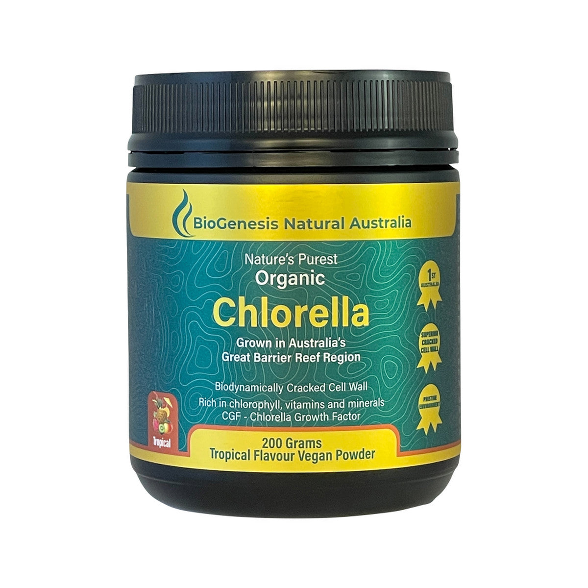 BioGenesis - Chlorella Tropical Fruit Powder