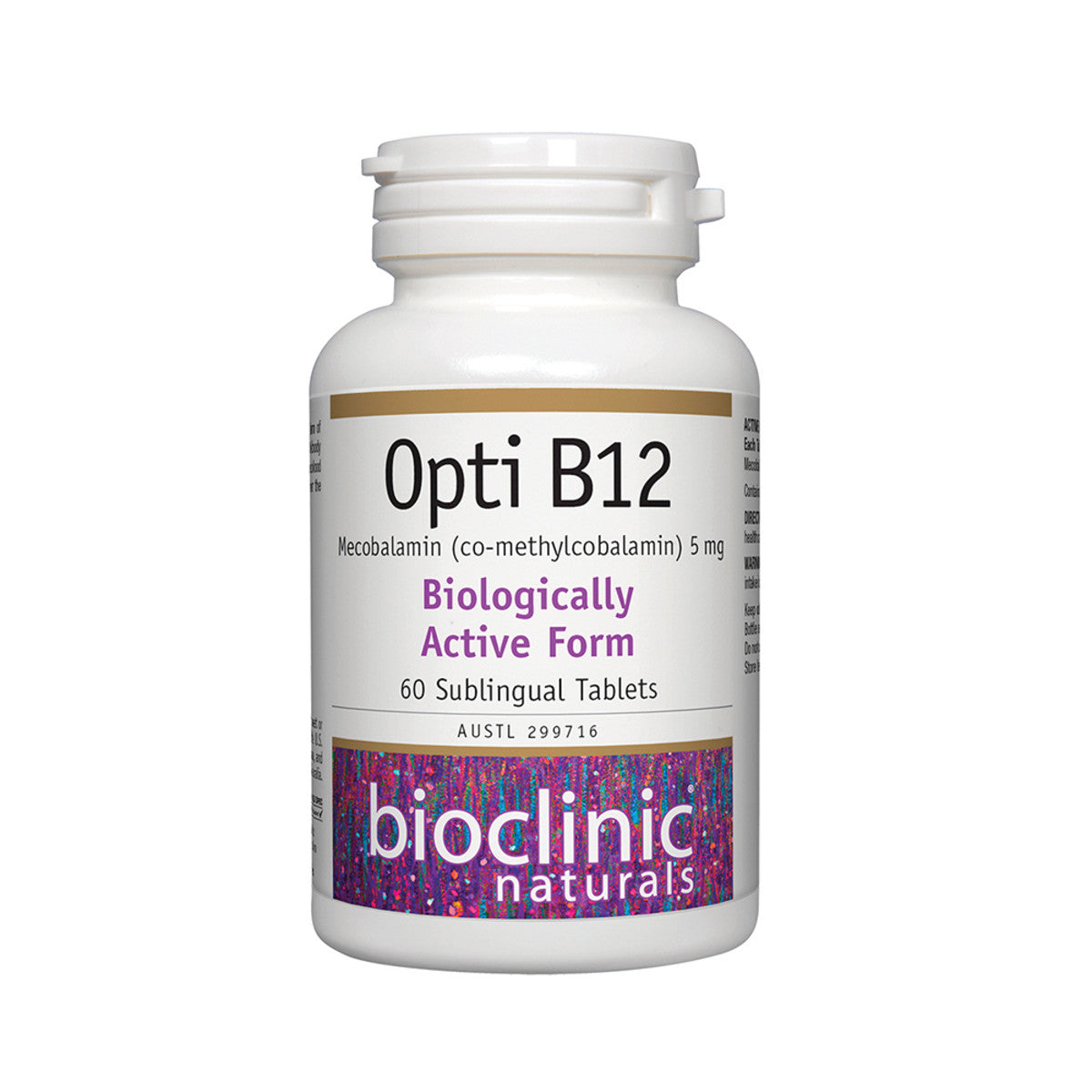 Bioclinic Naturals - Opti B12 Sublingual
